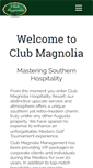 Mobile Screenshot of clubmagnoliahospitality.com
